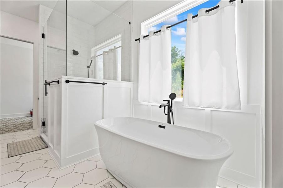 Furnished interior view inside a new home in , Cumming (Image 17).