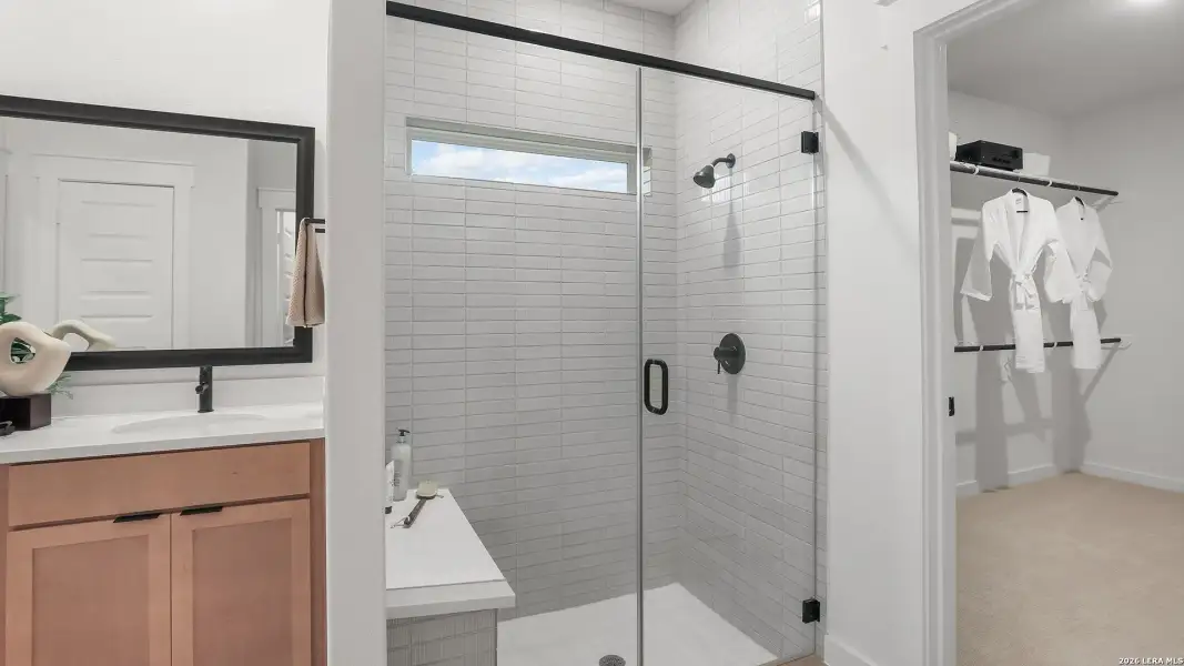 Furnished interior view inside a new home in Prominence Journey, San Antonio (Image 17).