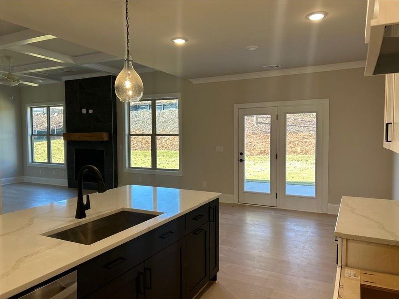 Furnished interior view inside a new home in , Cumming (Image 3).