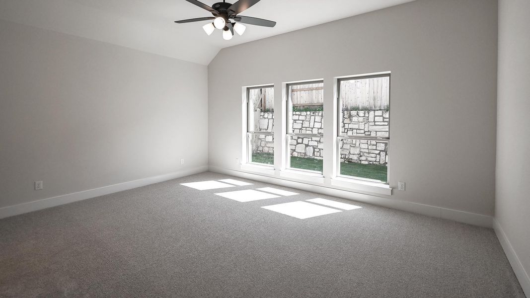 Spacious, unfurnished interior of a new home in Crosswinds, Kyle (Image 17). Spacious, unfurnished interior of a new home in Crosswinds, Kyle (Image 17).