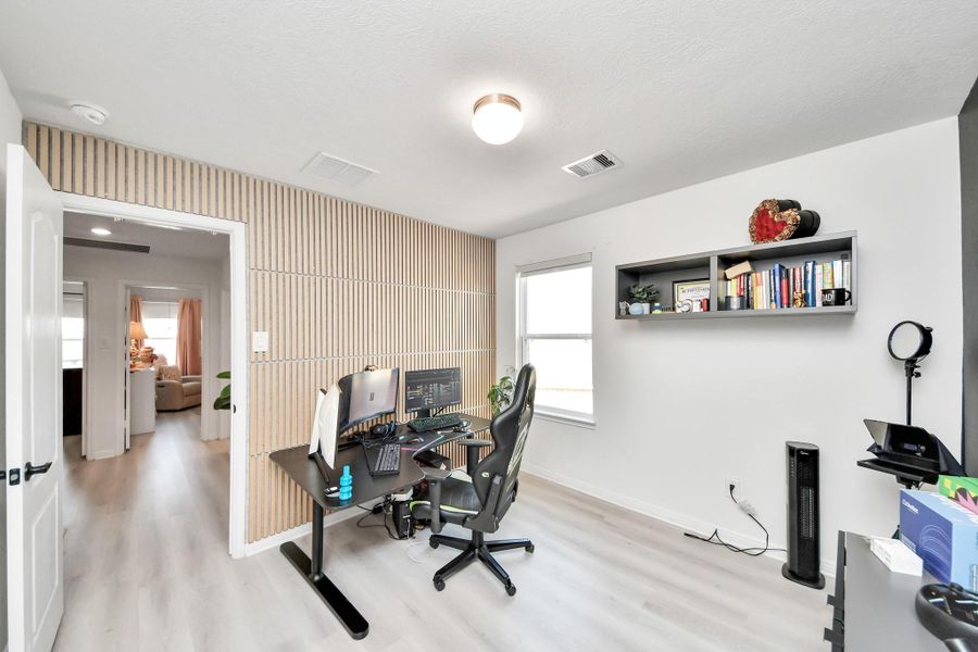 Furnished interior view inside a new home in , Cypress (Image 14).