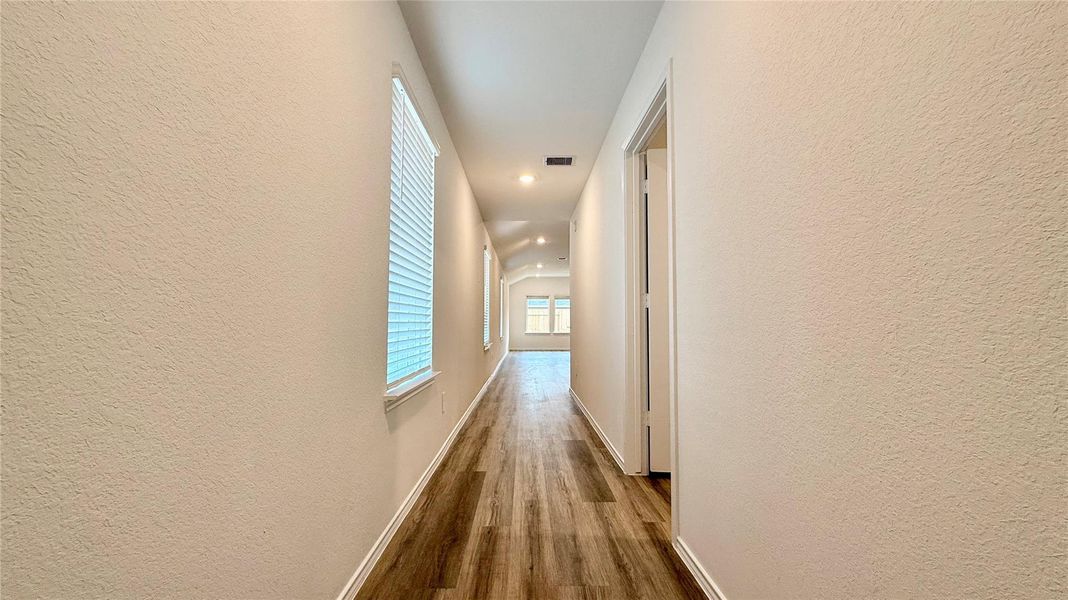 Bright and airy hallway with an open, welcoming feel