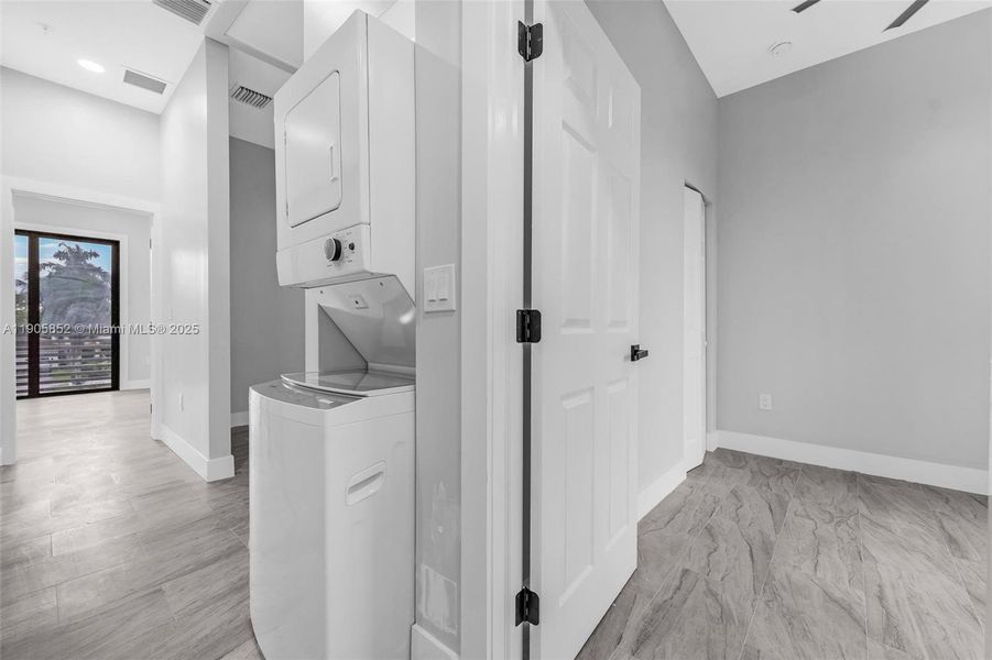 Furnished interior view inside a new home in , Miami (Image 13).