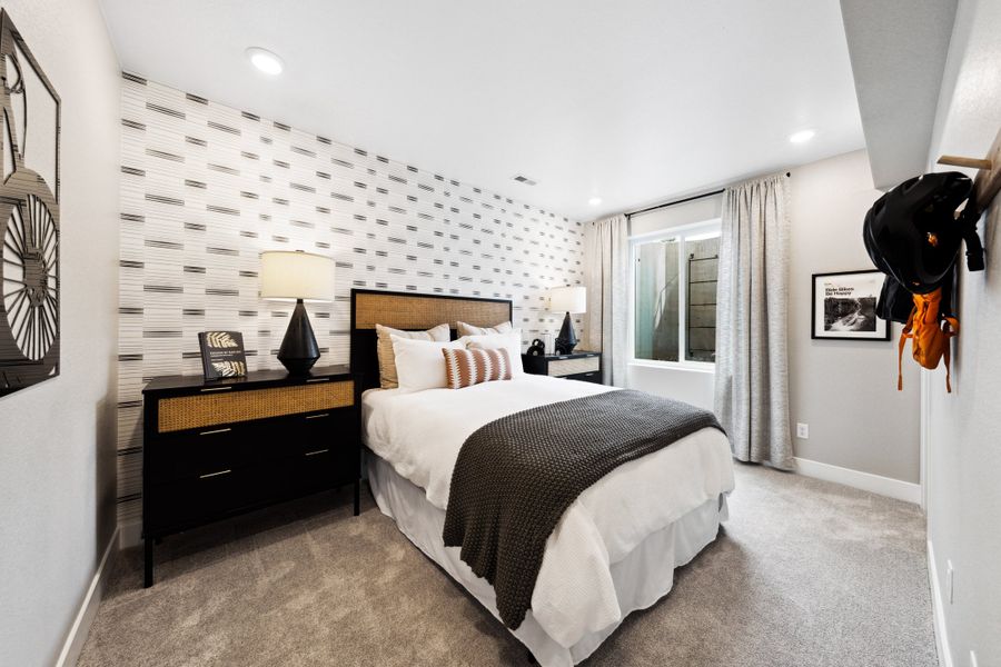 Furnished interior view inside a new home in Sterling Ranch Ascent Village, Littleton (Image 37).