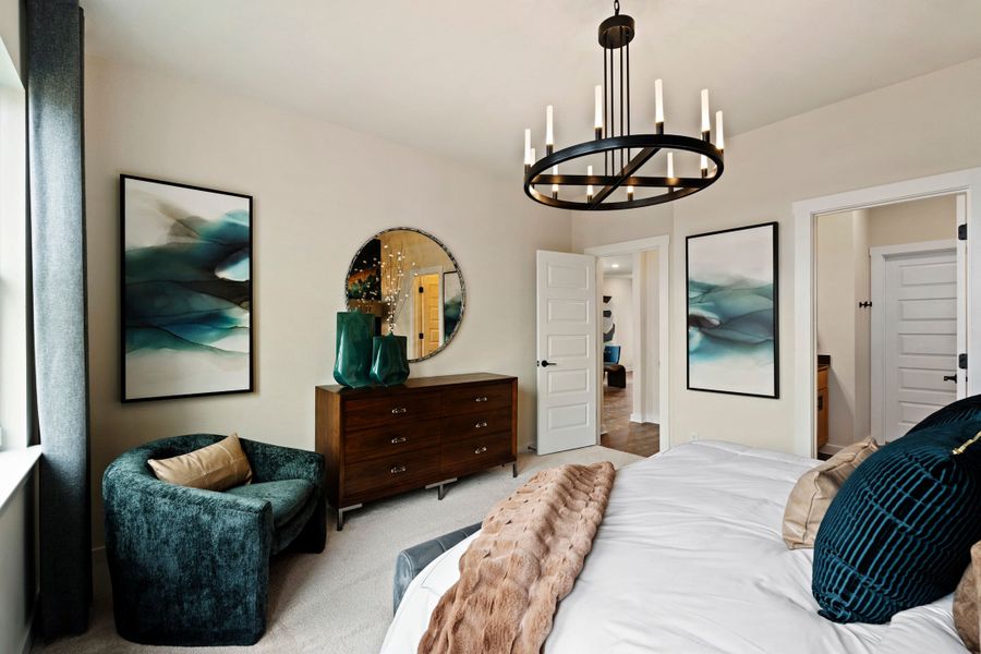 Furnished interior view inside a new home in Park Central, Georgetown (Image 39). Furnished interior view inside a new home in Park Central, Georgetown (Image 39).