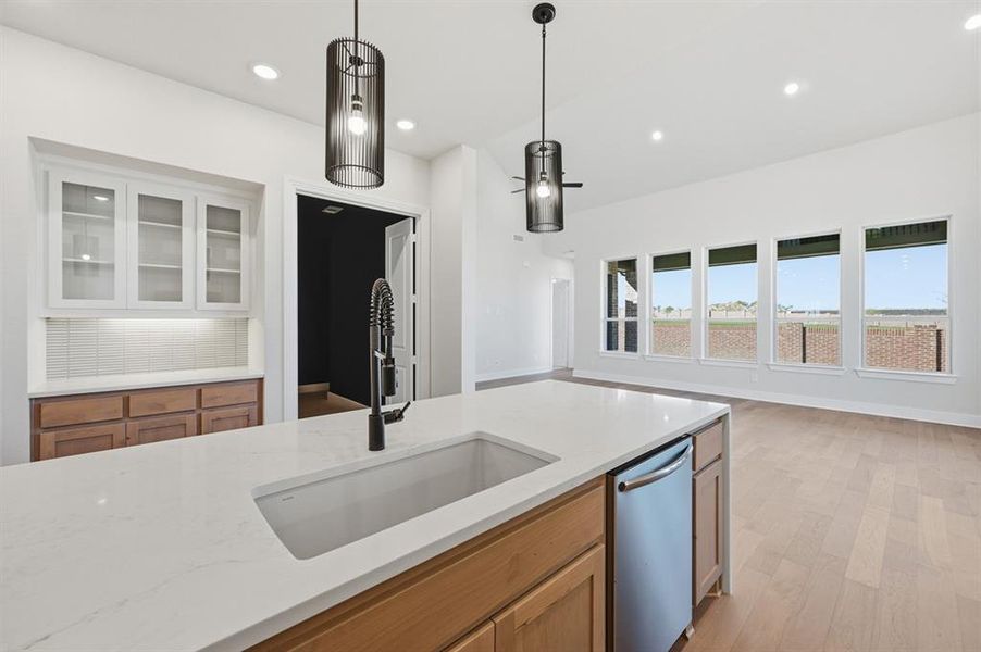 Furnished interior view inside a new home in Wildflower Ranch: 50ft. lots, Dish (Image 14).