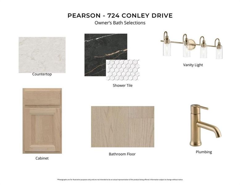 Sample of building materials used in homes in Governor’s Preserve, Canton (Image 3).