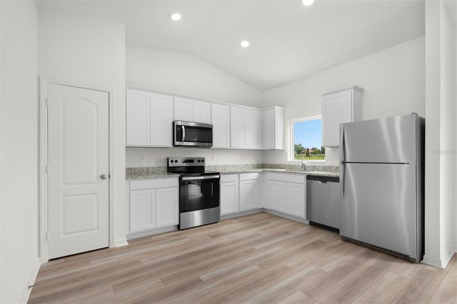 Furnished interior view inside a new home in Tula Parc, Astatula (Image 9). Furnished interior view inside a new home in Tula Parc, Astatula (Image 9).