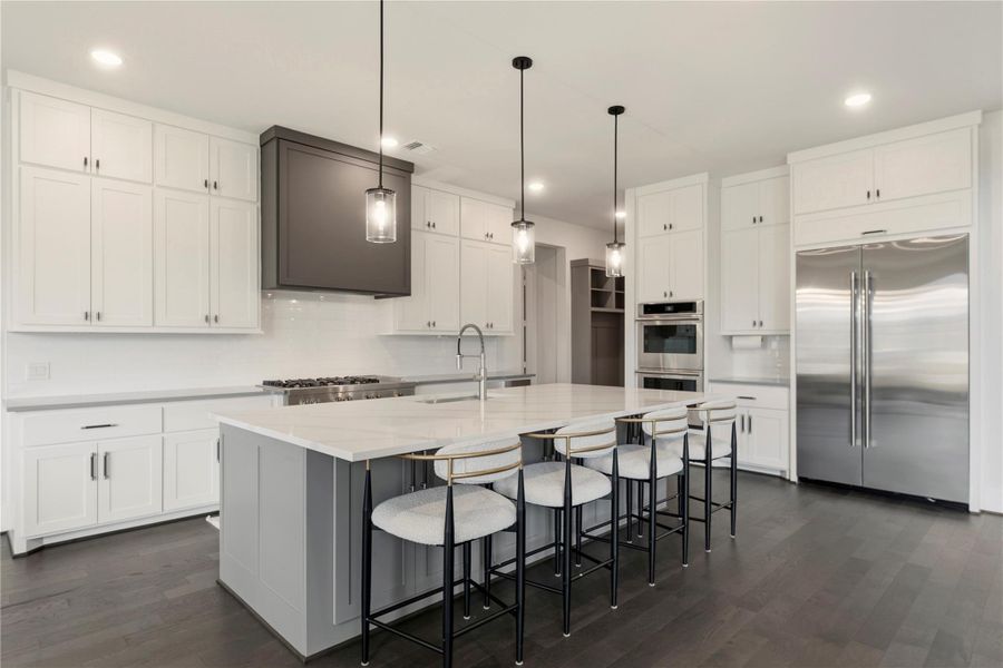 Furnished interior view inside a new home in , Cypress (Image 20).