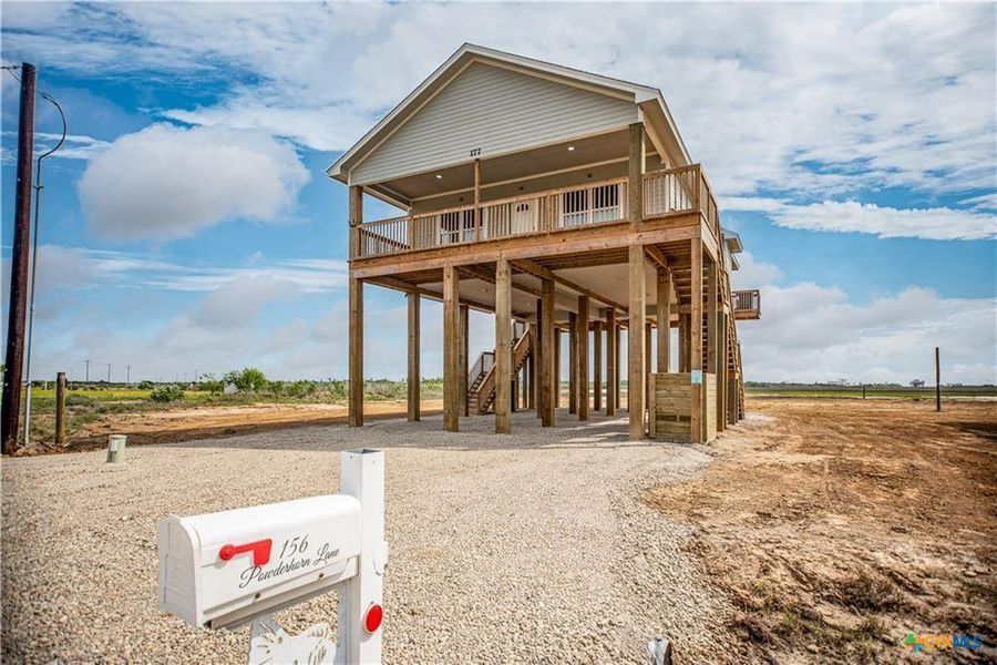 In-progress construction of a new home in , Port Lavaca, TX (Image 32).
