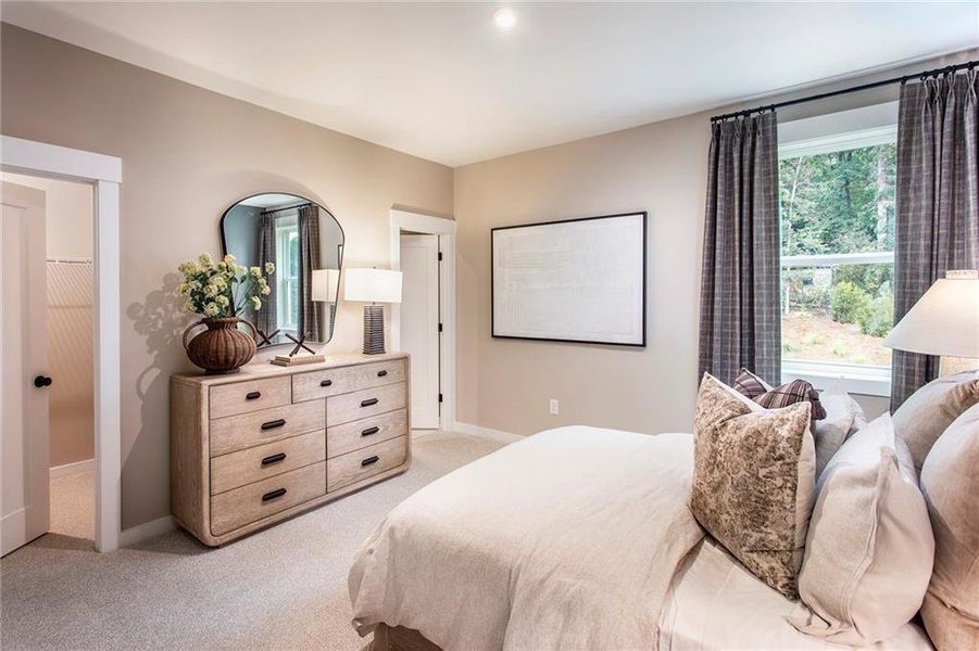Furnished interior view inside a new home in Wisteria at GreenHouse, Marietta (Image 8).