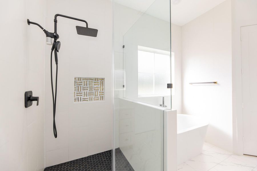 Furnished interior view inside a new home in , Cypress (Image 8).