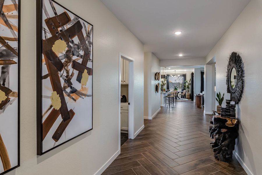 Entry Hallway | Pastora | Sunrise Peak Series | New homes in Surprise, AZ | Landsea Homes