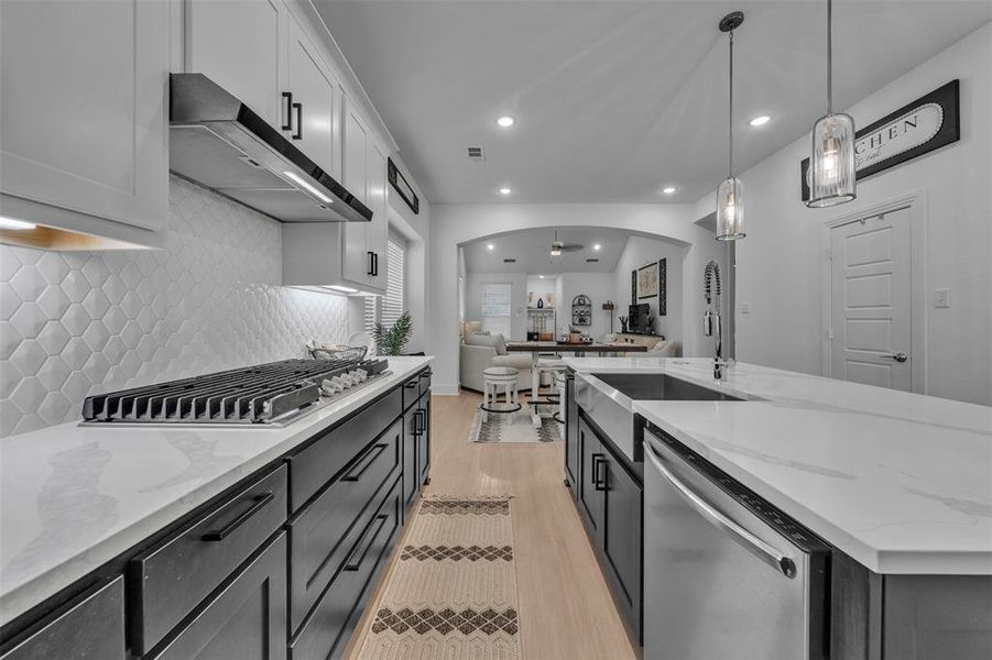 Furnished interior view inside a new home in Karis, Crowley (Image 19).