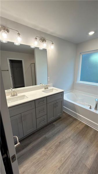 Furnished interior view inside a new home in Habersham Meadows, Demorest (Image 6).