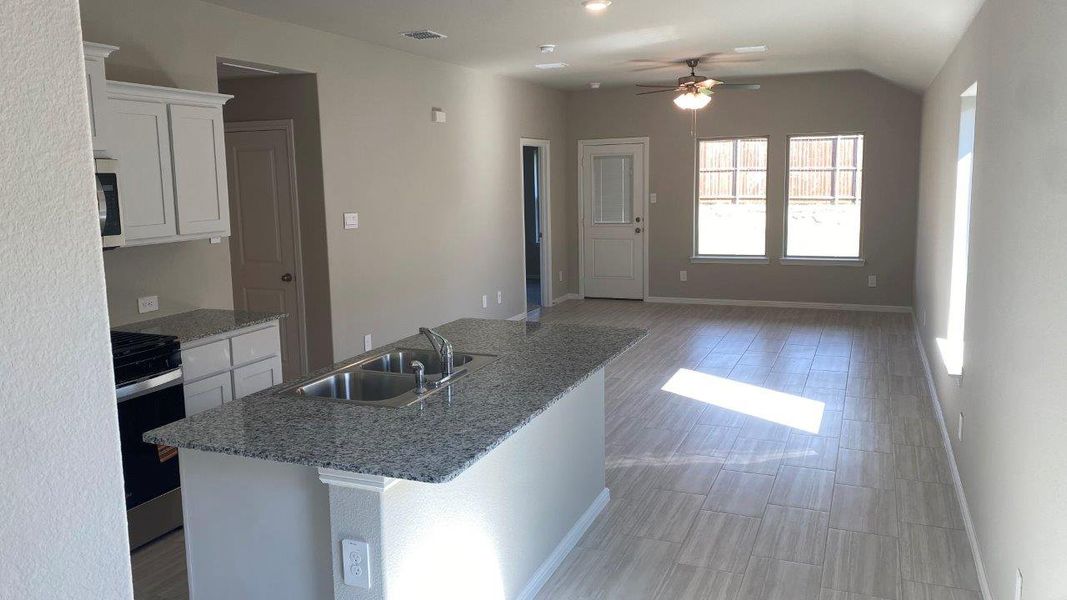 Furnished interior view inside a new home in Springhill South, Boyd (Image 6). Furnished interior view inside a new home in Springhill South, Boyd (Image 6).