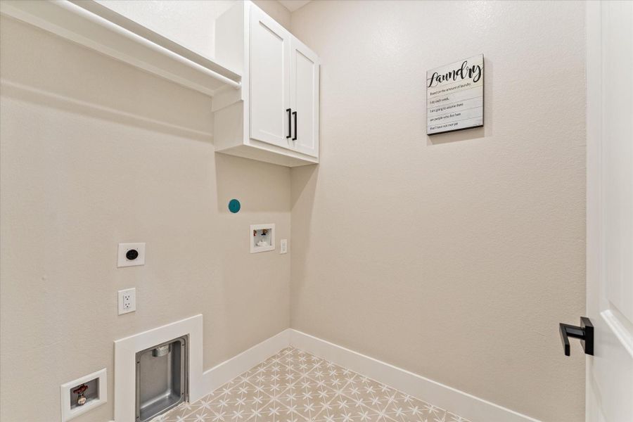 Indoor Laundry Room