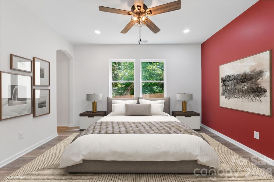 Furnished interior view inside a new home in , Cherryville (Image 9). Furnished interior view inside a new home in , Cherryville (Image 9).