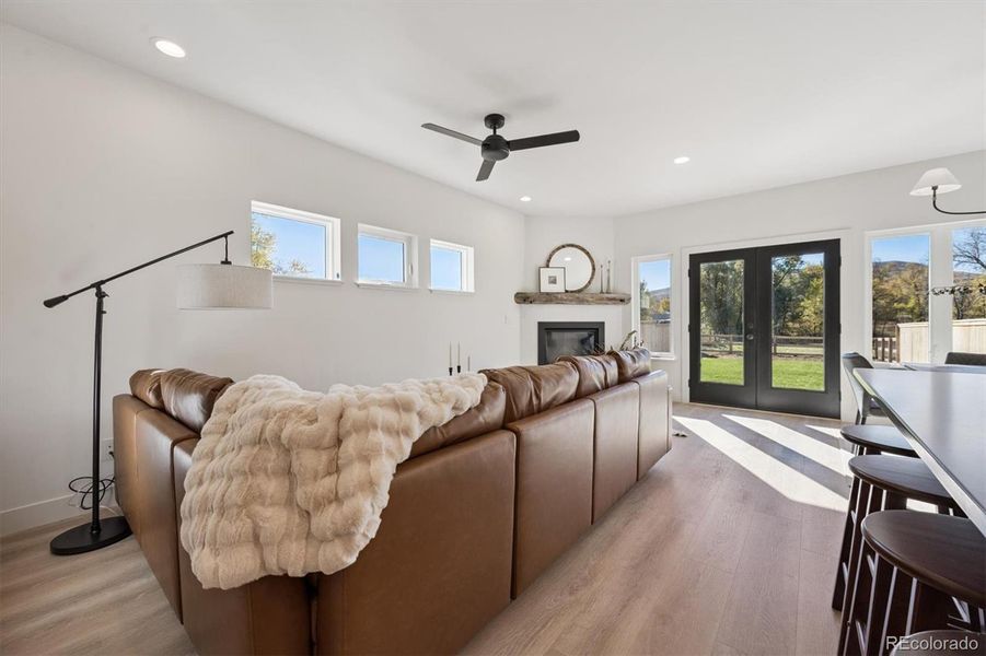 Furnished interior view inside a new home in , Golden (Image 15).