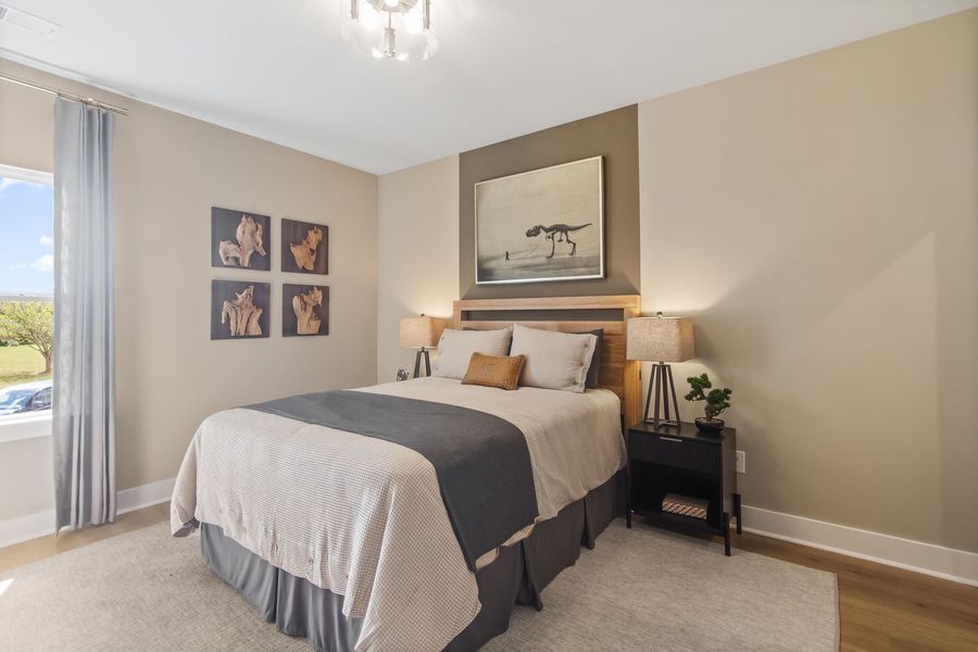 Furnished interior view inside a new home in Parkers Summit, Greer (Image 40).