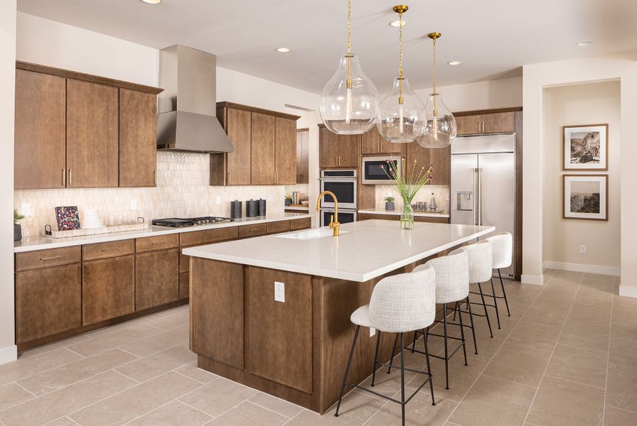 Representative furnished interior of a home built from the Tyndall by Taylor Morrison in Verdin Summit Collection, Phoenix (Image 7).