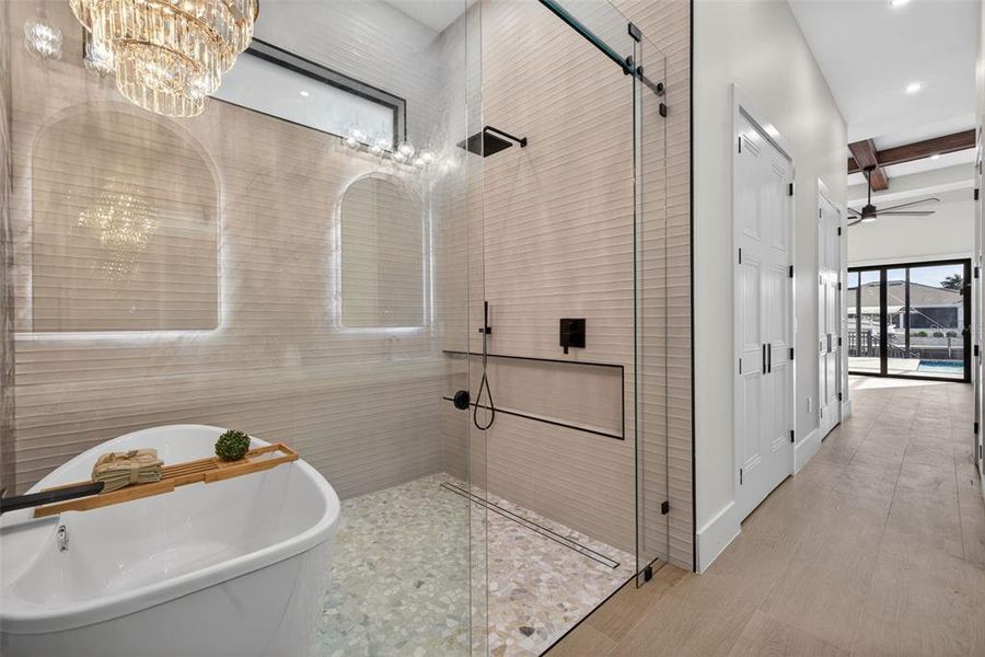 Furnished interior view inside a new home in , Cape Coral (Image 11). Furnished interior view inside a new home in , Cape Coral (Image 11).