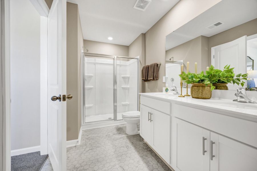 Furnished interior view inside a new home in The Park at Wilkinson, Orangeburg (Image 21). Furnished interior view inside a new home in The Park at Wilkinson, Orangeburg (Image 21).