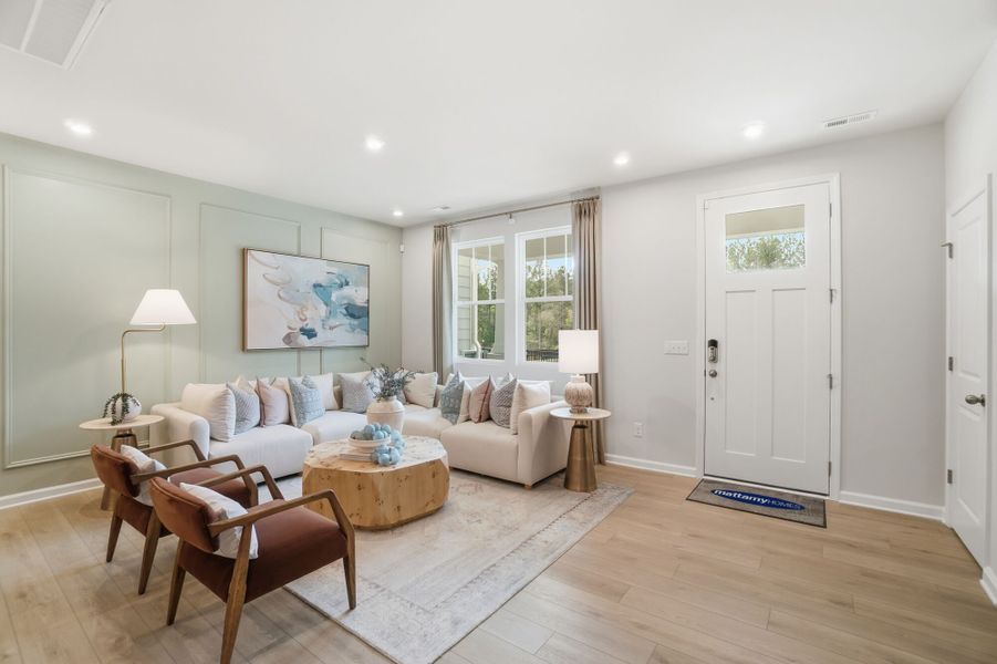 Representative furnished interior of a home built from the Shelby by Mattamy Homes in Bratton Pointe, Rock Hill (Image 9).