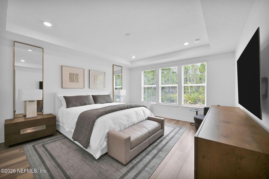 Furnished interior view inside a new home in , Jacksonville (Image 41).