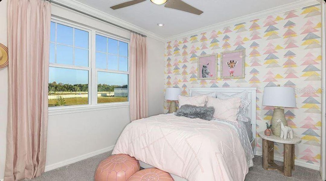 Furnished interior view inside a new home in The Waters at Center Lake Ranch, St. Cloud (Image 13).