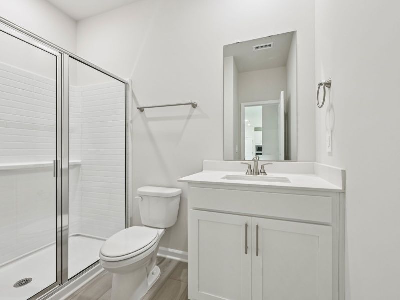 Furnished interior view inside a new home in Marshburn Landing - Signature Series, Wendell (Image 9).