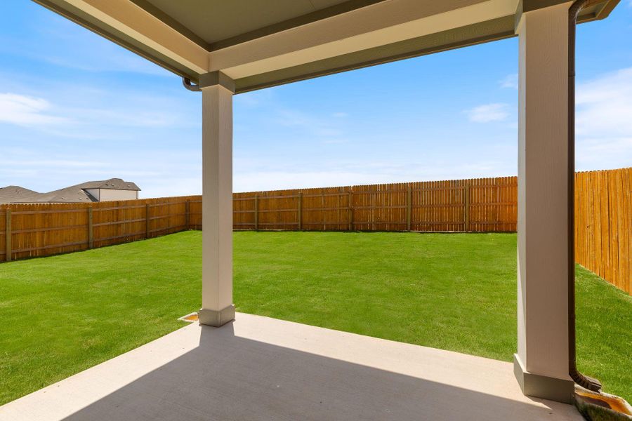 Rear Covered Patio Rear Covered Patio