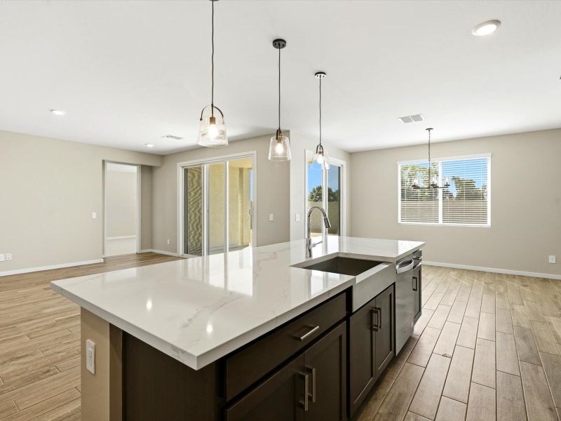 Furnished interior view inside a new home in White Tank Foothills Signature Series, Waddell (Image 5).