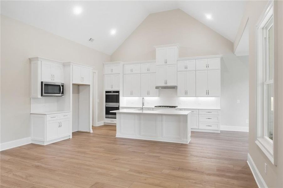 Furnished interior view inside a new home in , Powder Springs (Image 14).