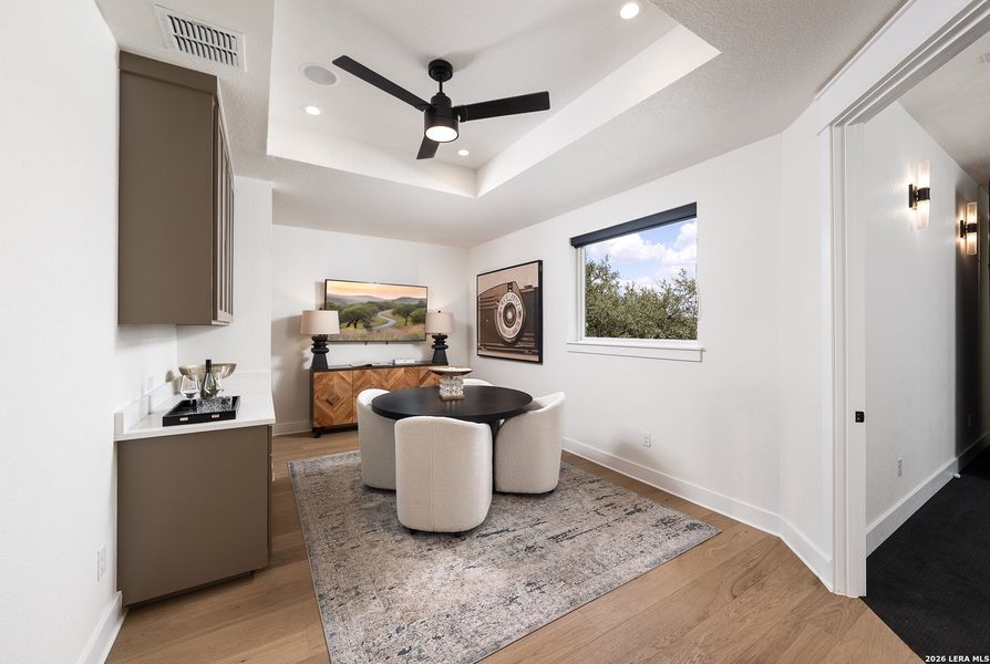 Furnished interior view inside a new home in , Boerne (Image 17).