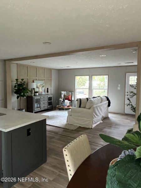 Furnished interior view inside a new home in , Starke (Image 5).