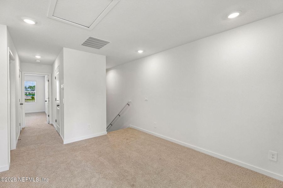 Spacious, unfurnished interior of a new home in Parkside at Shearwater, St. Augustine (Image 20).