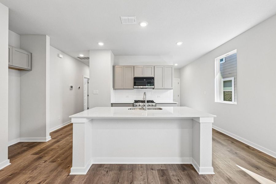 Furnished interior view inside a new home in Trinity Ranch, Elgin (Image 13).