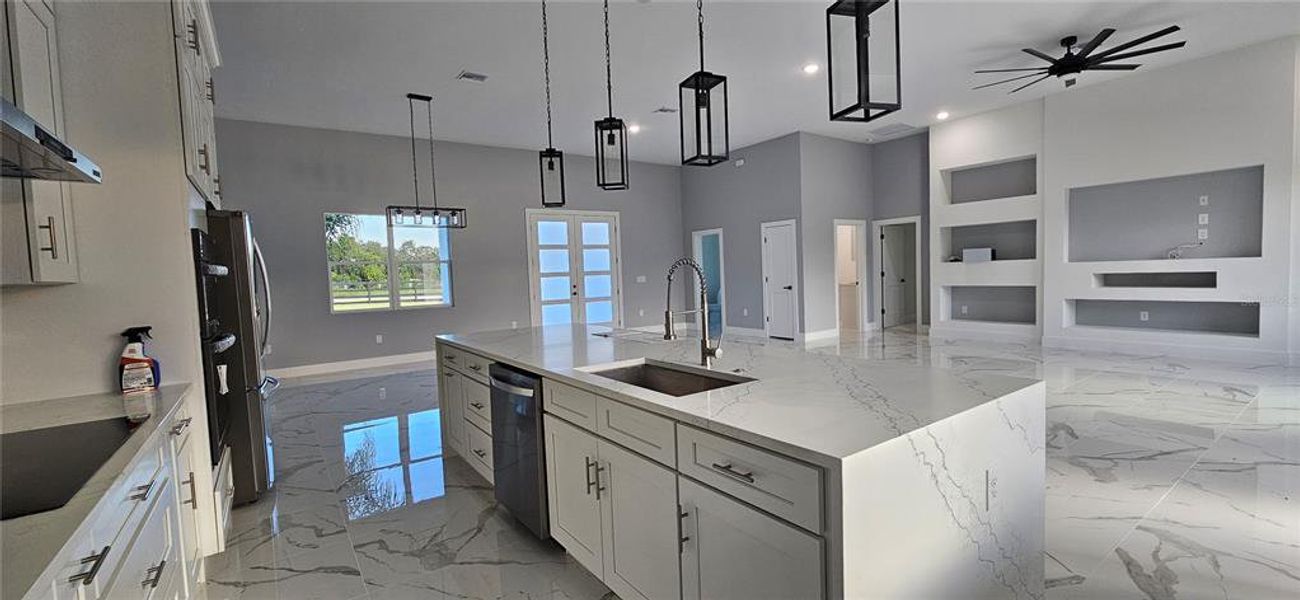 Status of construction as of August 16, 2025.