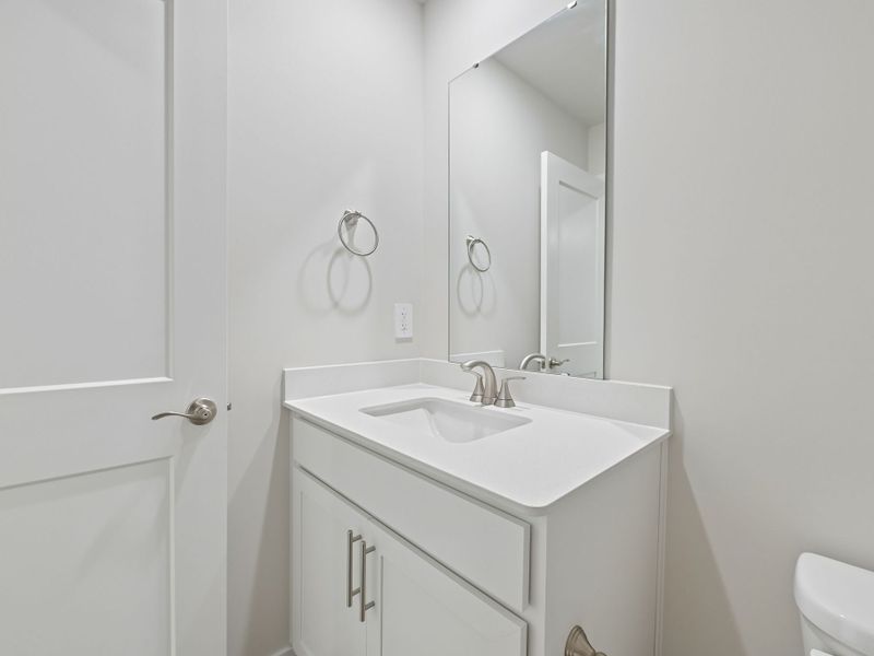 Furnished interior view inside a new home in Marshburn Landing - Classic Series, Wendell (Image 8).