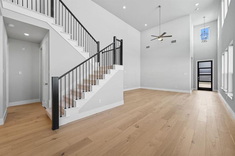 Spacious, unfurnished interior of a new home in Mosaic: 40ft. lots, Prosper (Image 14).