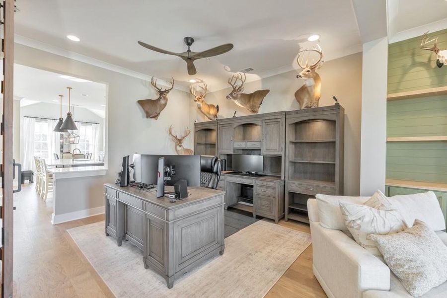 Furnished interior view inside a new home in , Woodstock (Image 12).