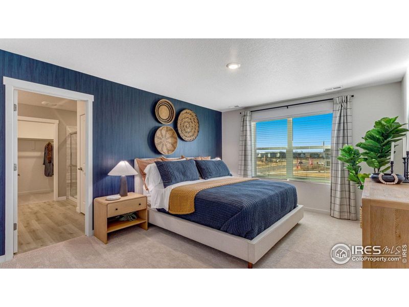 Furnished interior view inside a new home in Prairie Song, Windsor (Image 6).