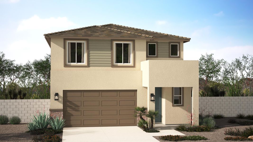 Desert Prairie Elevation | Clementine | Mandarin at Citrus Park | New Homes in Goodyear, AZ | Landsea Homes