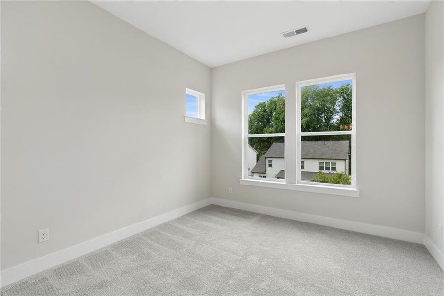Spacious, unfurnished interior of a new home in Havencroft, Woodstock (Image 17). Spacious, unfurnished interior of a new home in Havencroft, Woodstock (Image 17).