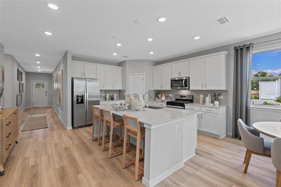 Furnished interior view inside a new home in Reserve East, Flagler Beach (Image 14).