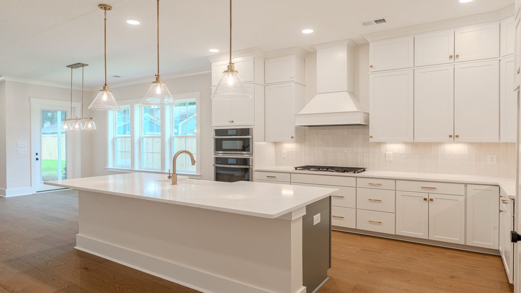 Furnished interior view inside a new home in Oak Bend, James Island (Image 22).
