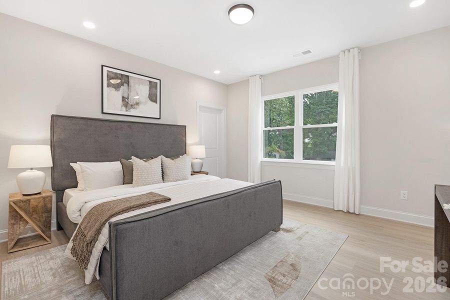 Furnished interior view inside a new home in , Charlotte (Image 6).