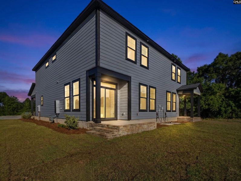 Exterior details and patio area of a home in Dunbar Village, Cayce (Image 24).
