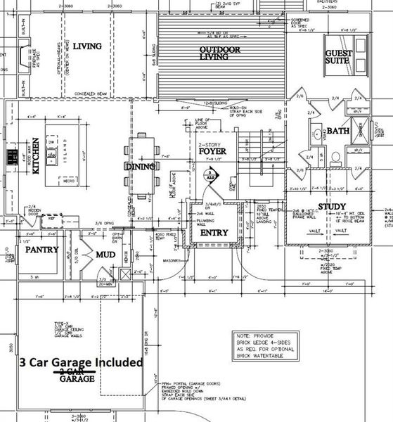 2D floor plan layout of this home in , Buford, GA (Image 4). 2D floor plan layout of this home in , Buford, GA (Image 4).